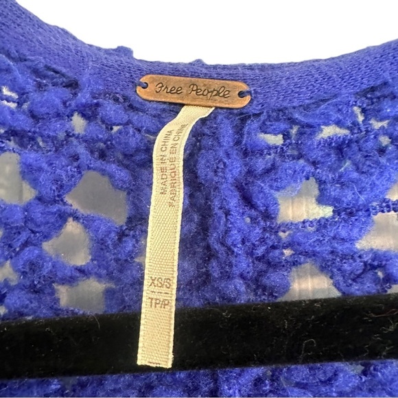 Free People Cardigan Blue XS/S - Picture 10 of 10